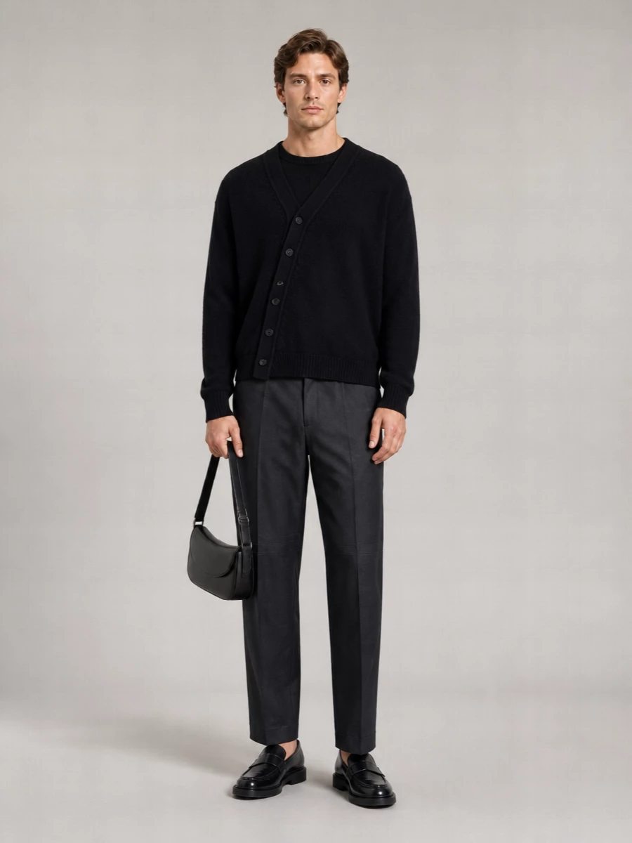 Jil Sander Cashmere Wool Cardigan