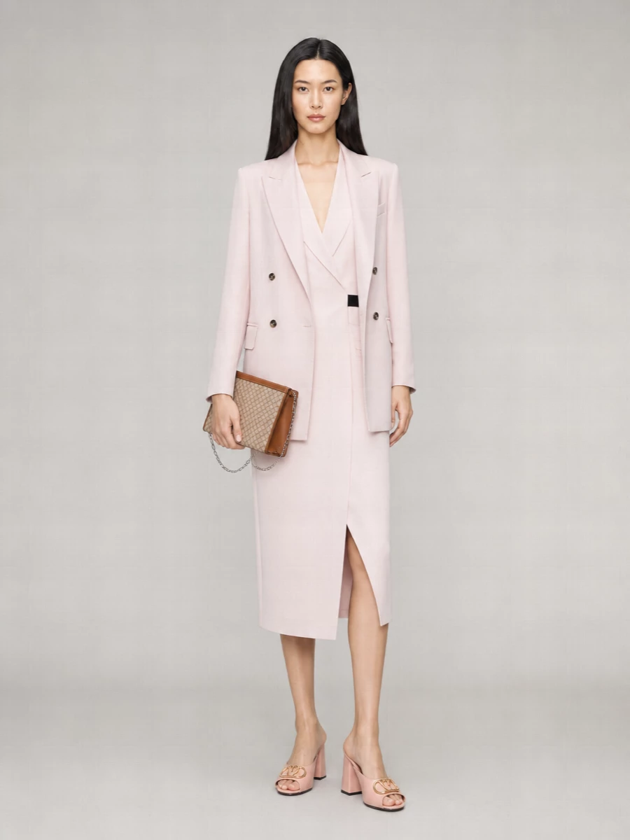 Valentino Garavani Leather Block Heel Mules