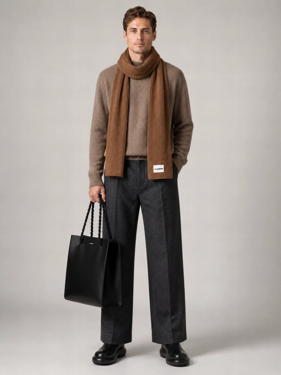 Jil Sander Cashmere Wool Oversized Jumper