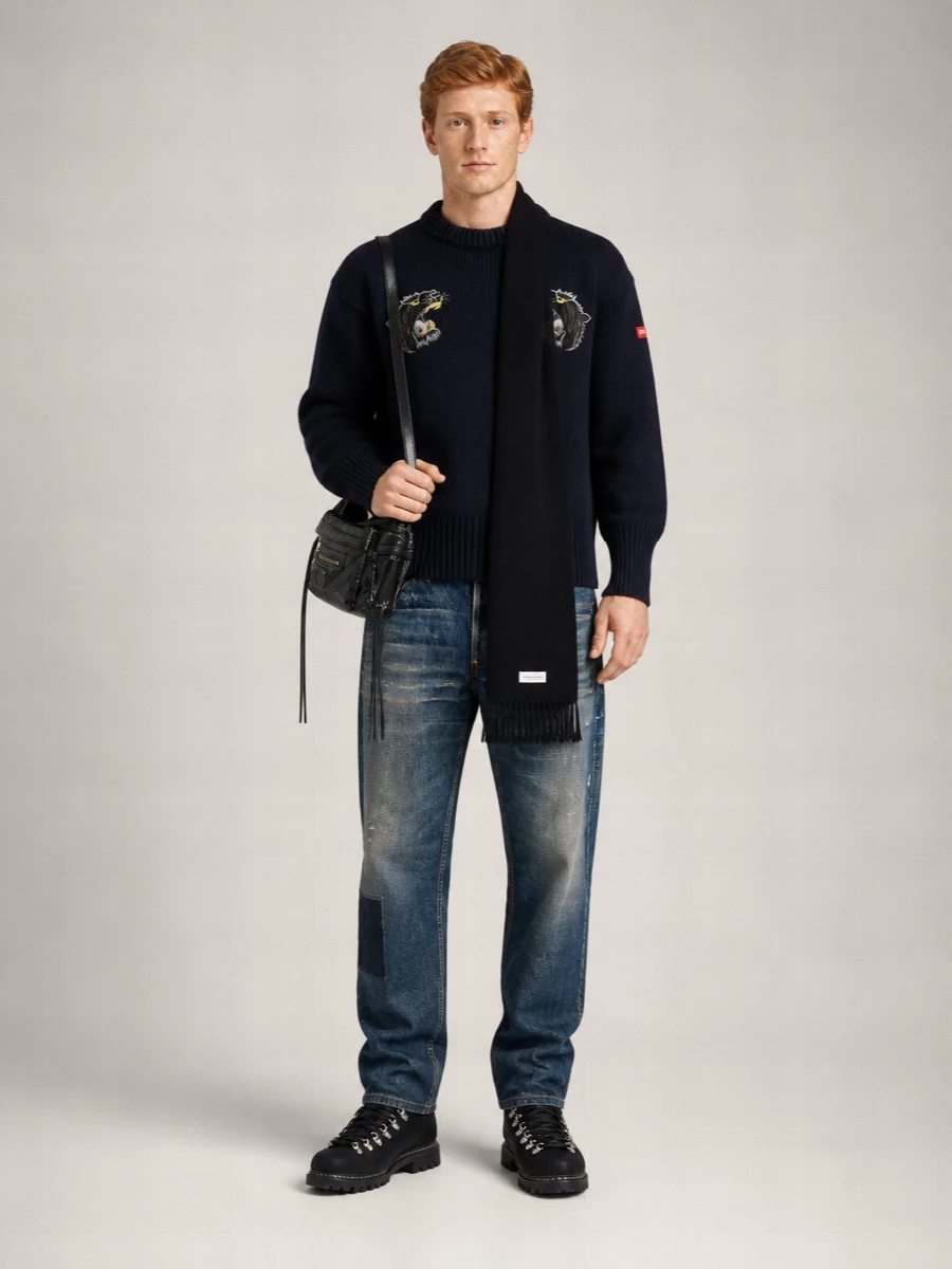 Junya Watanabe Denim Straight-Leg Jeans