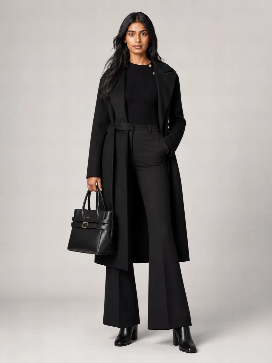 Moschino Leather Folded Shoulder Bag