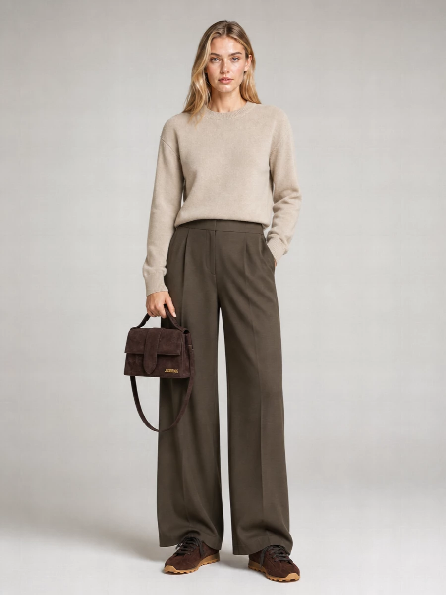 Jacquemus Le Grand Bambino Calf Leather Shoulder Bag