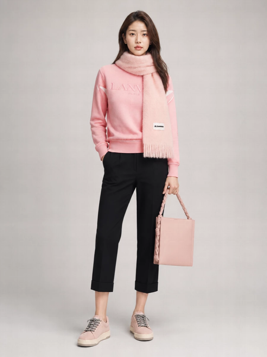 Lanvin Leather Low Top Sneakers