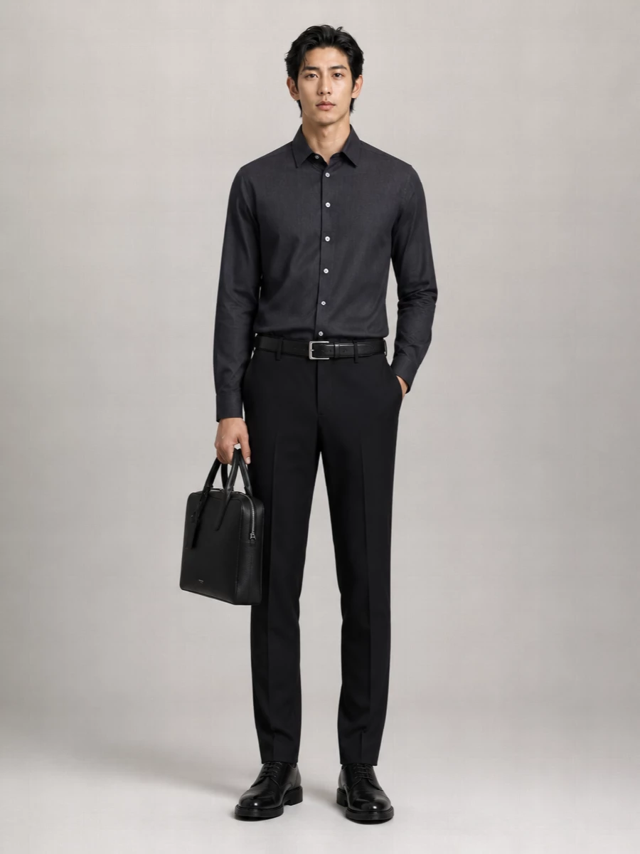 Giorgio Armani Velvet Tailored Trousers