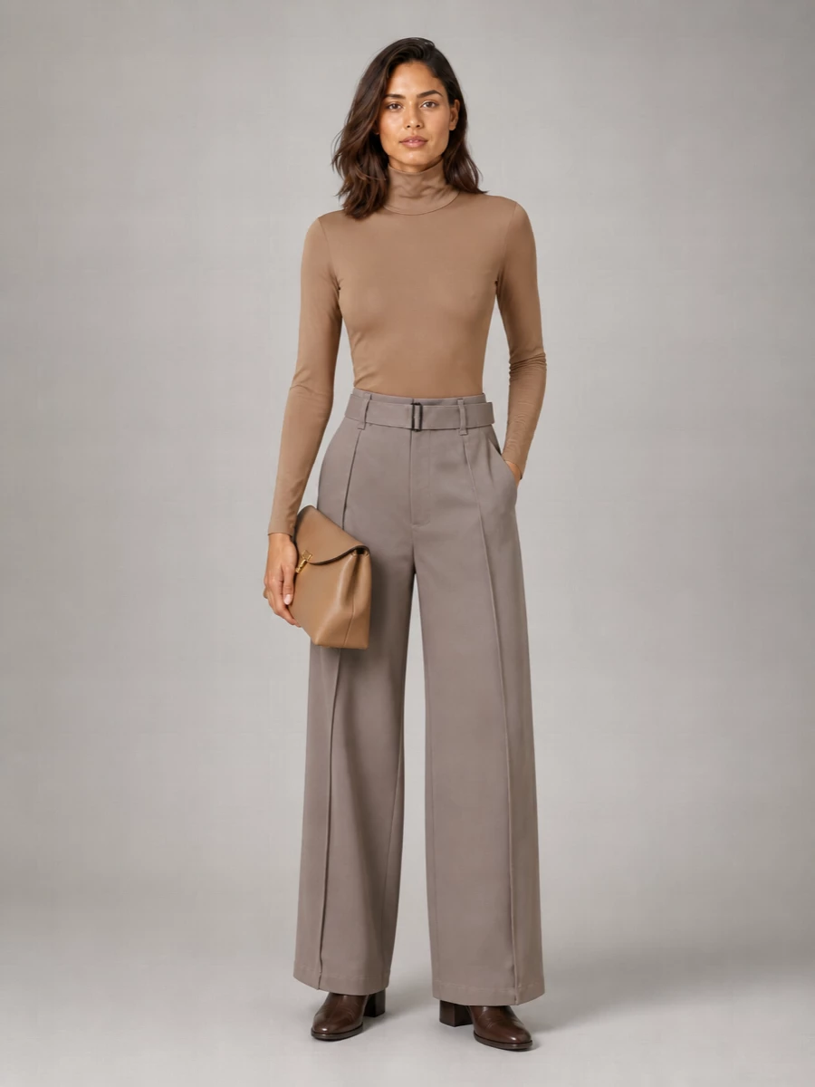 Totême Leather Shoulder Bag