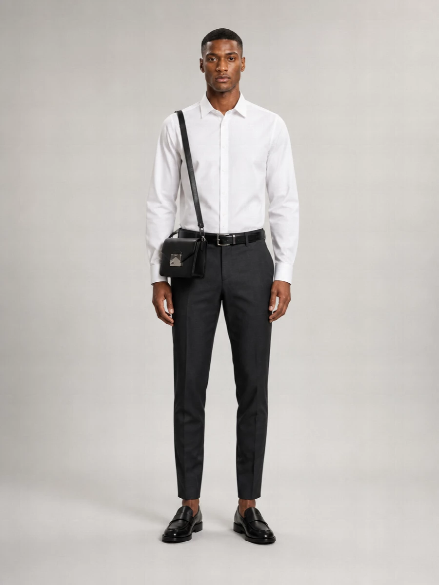 Dolce&Gabbana Leather Logo Buckle Belt
