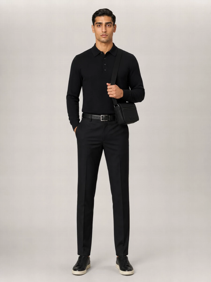 Tom Ford Knitted Polo Jumper