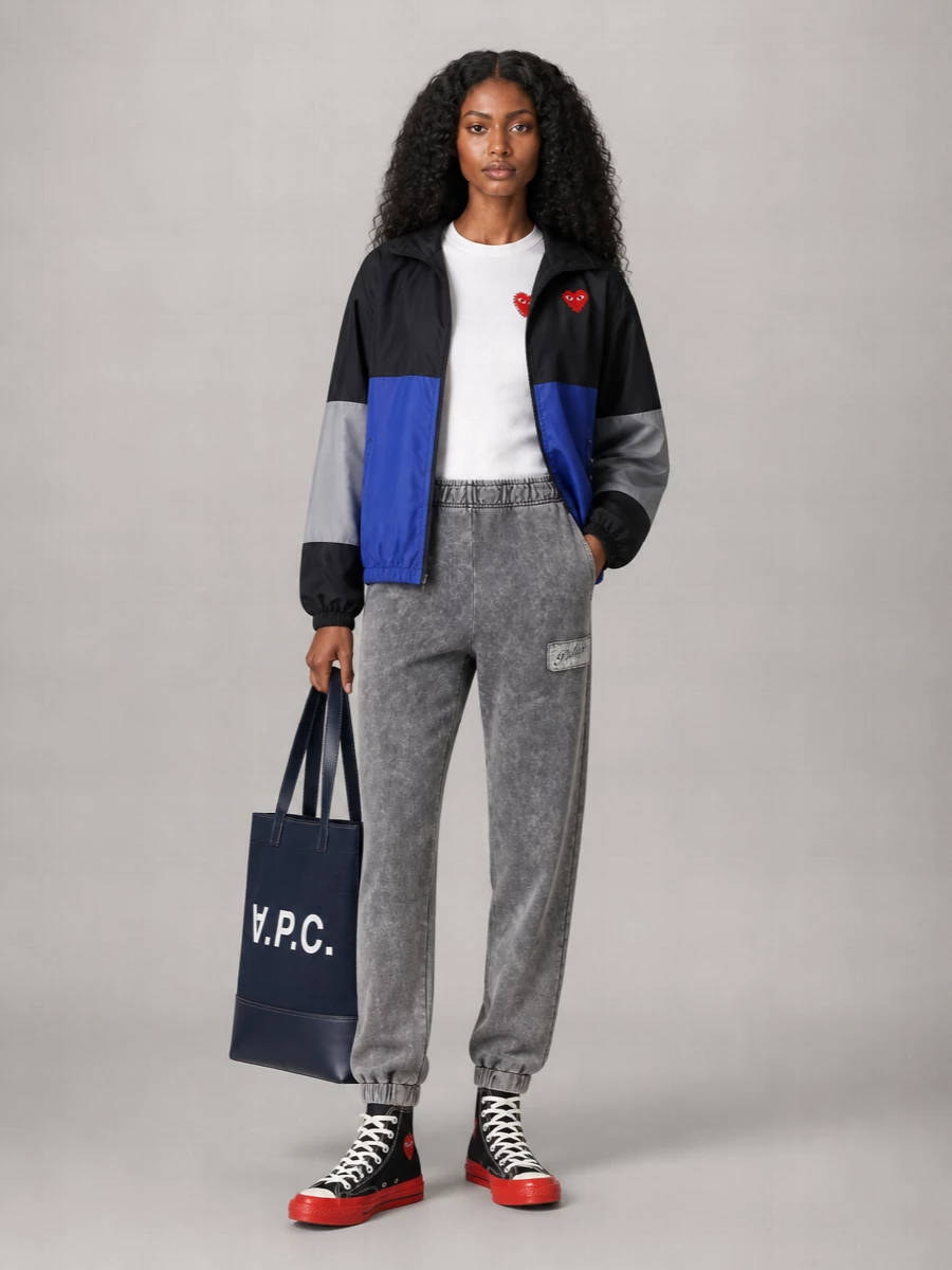 Comme Des Garçons Play Canvas Sneakers