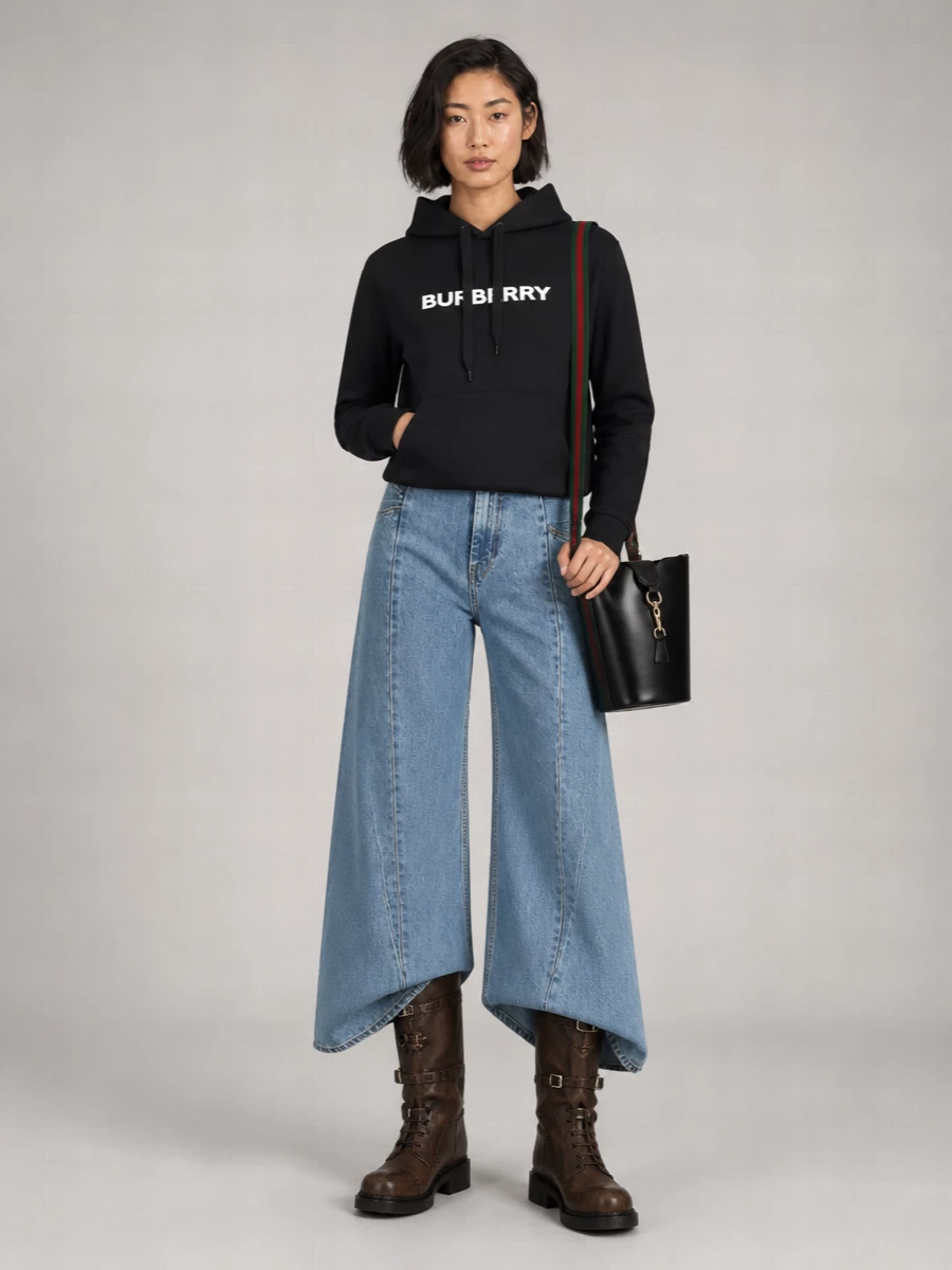 Miu Miu Leather Lace-Up Boots
