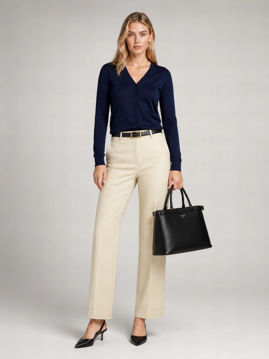 Prada Medium Calf Leather Shoulder Bag