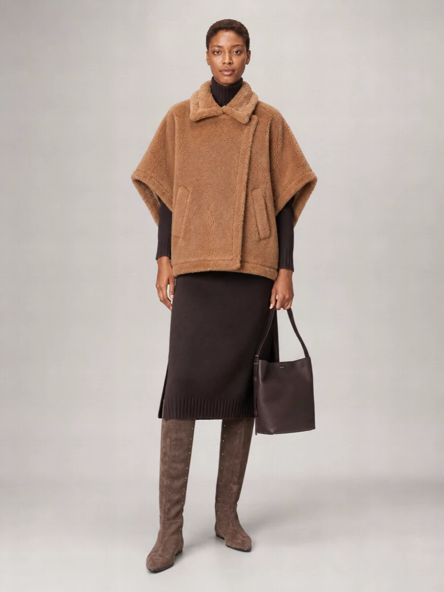 Max Mara camel hair silk jacket
