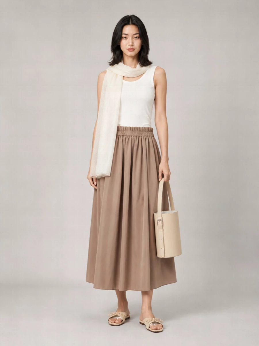 Herno A-Line Skirt
