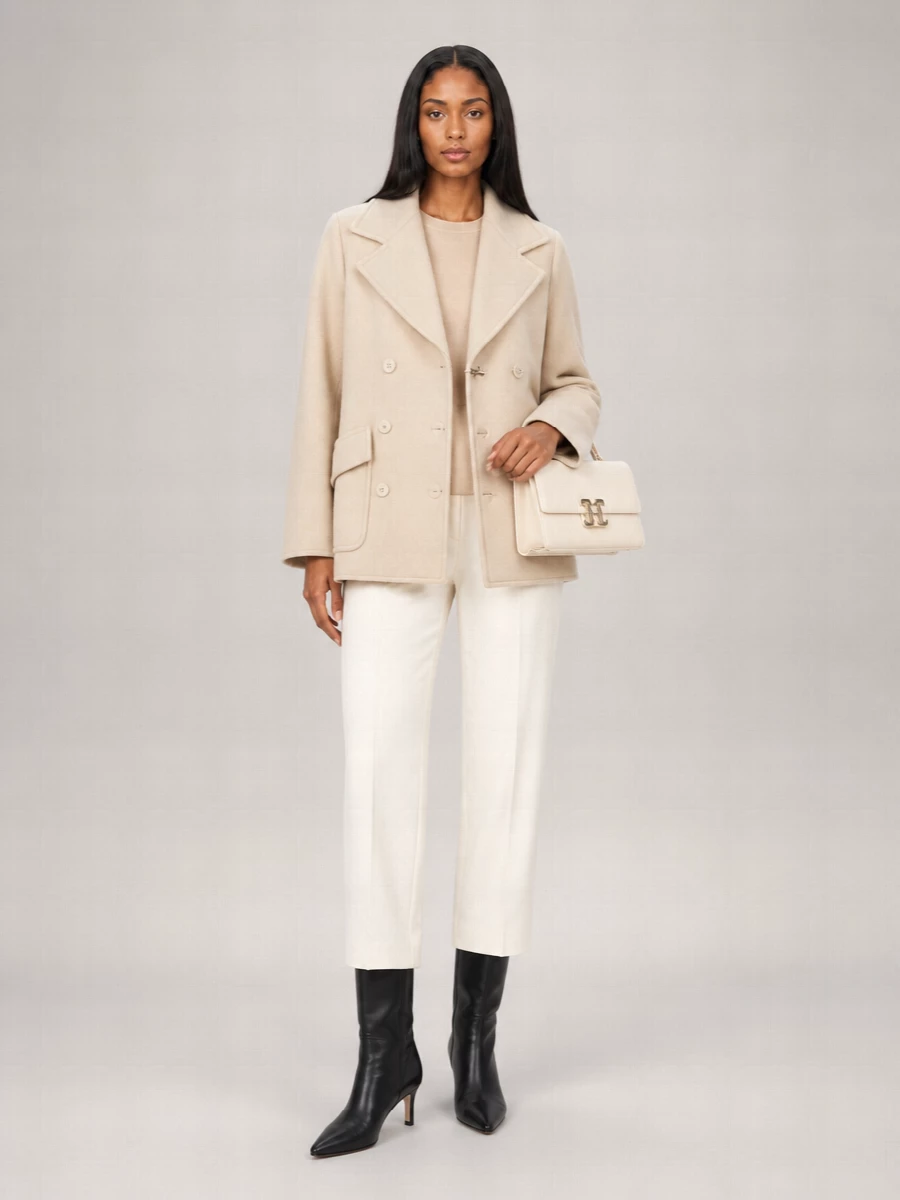 Fay Cashmere Wool Coat