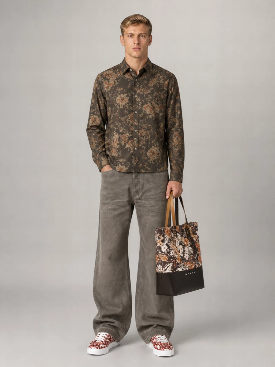 Marni Synthetic Beach Bag