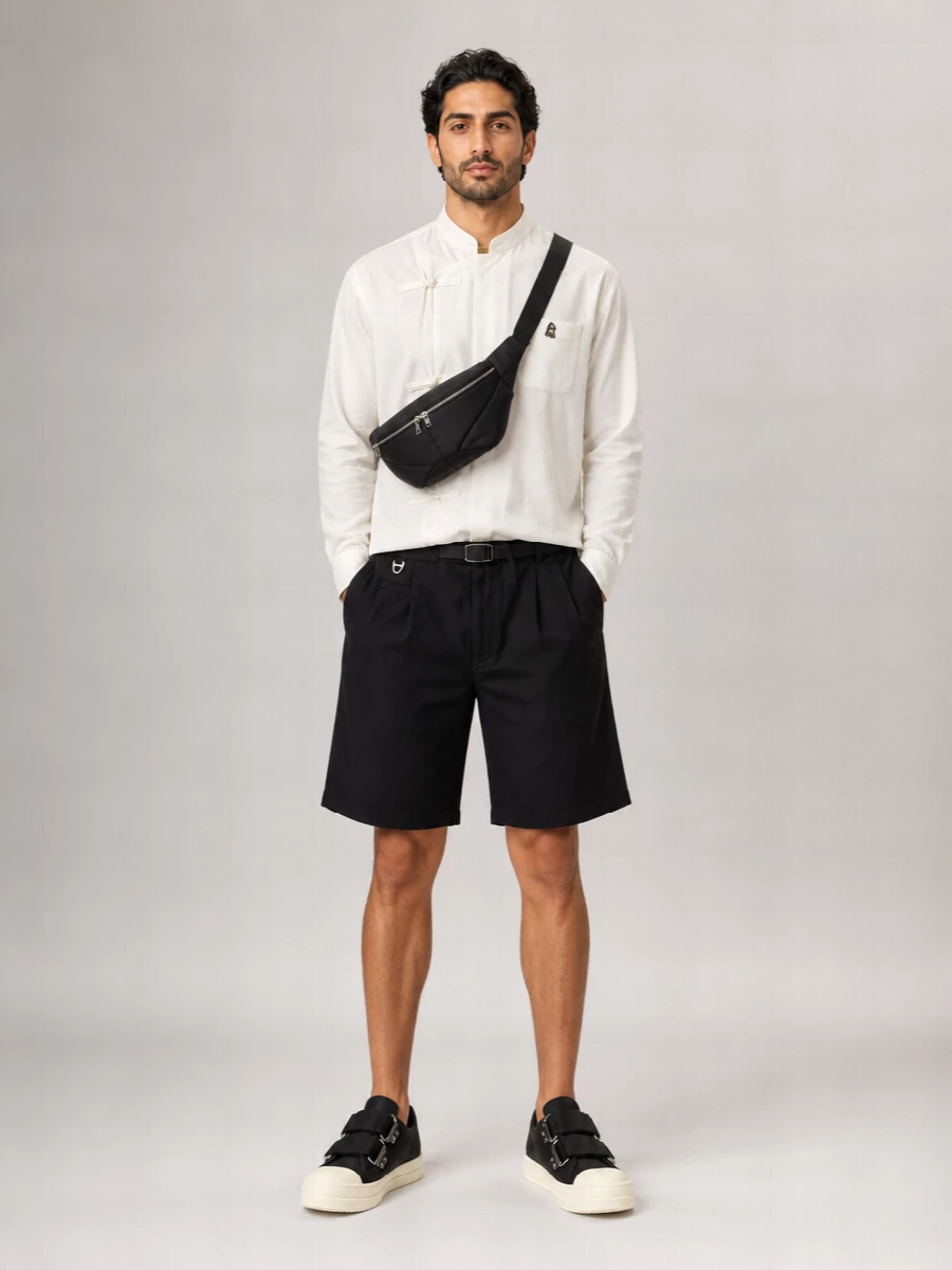 Undercover Linen Bermuda Shorts