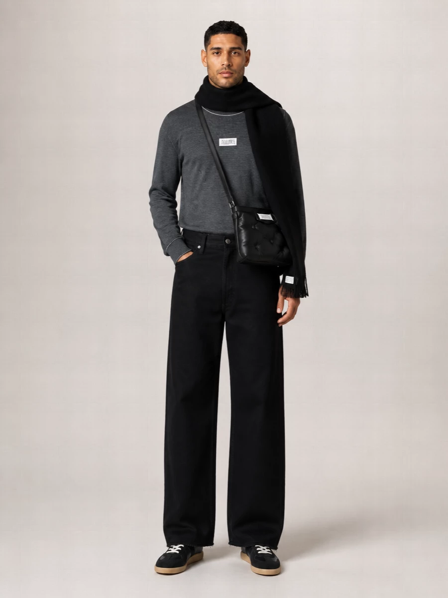 Mm6 Maison Margiela Cotton Straight-Leg Trousers
