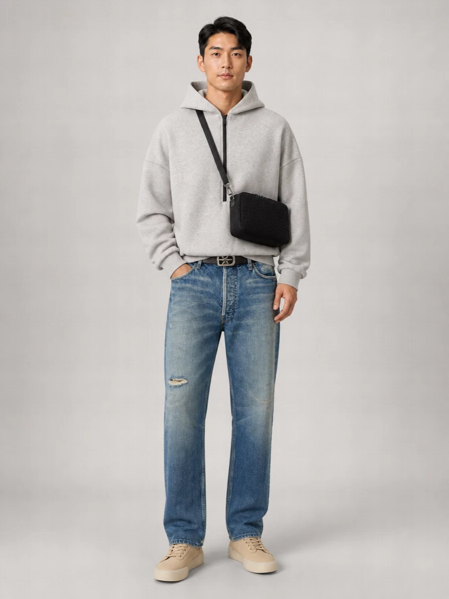 Fear Of God Denim Straight-Leg Jeans
