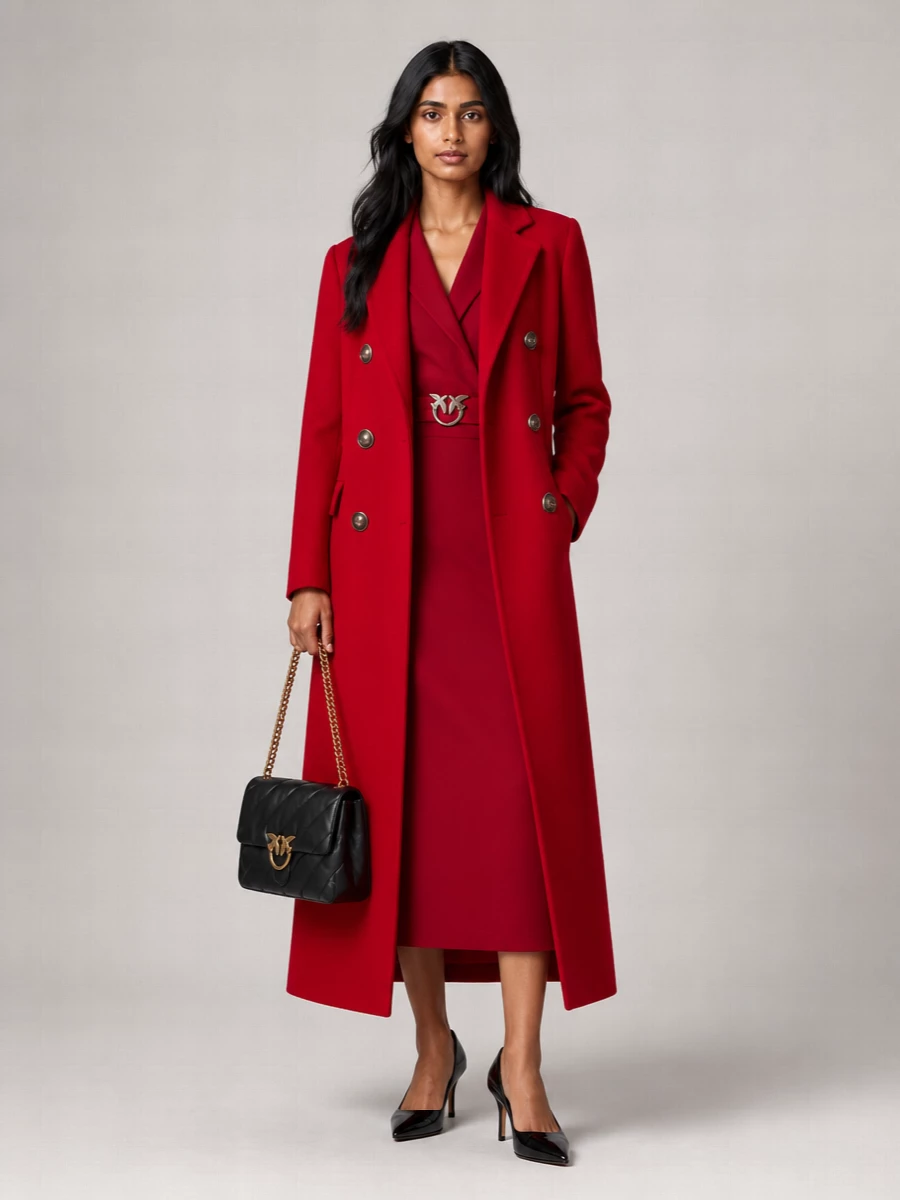 Pinko wool fitted jacket