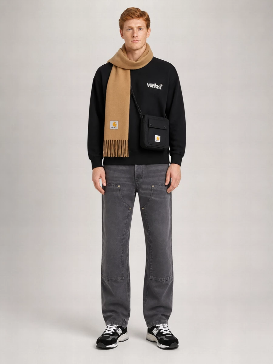 Carhartt Wip Cotton Blend Graphic Print Sweatshirt