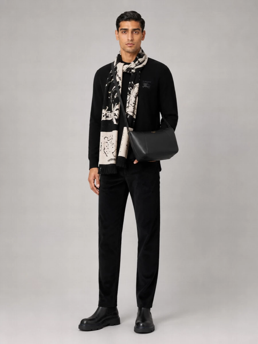 Burberry Wool Crewneck Sweater