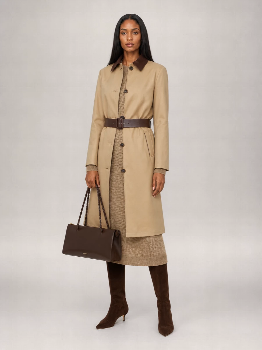 Jil Sander Tangle Leather Shoulder Bag