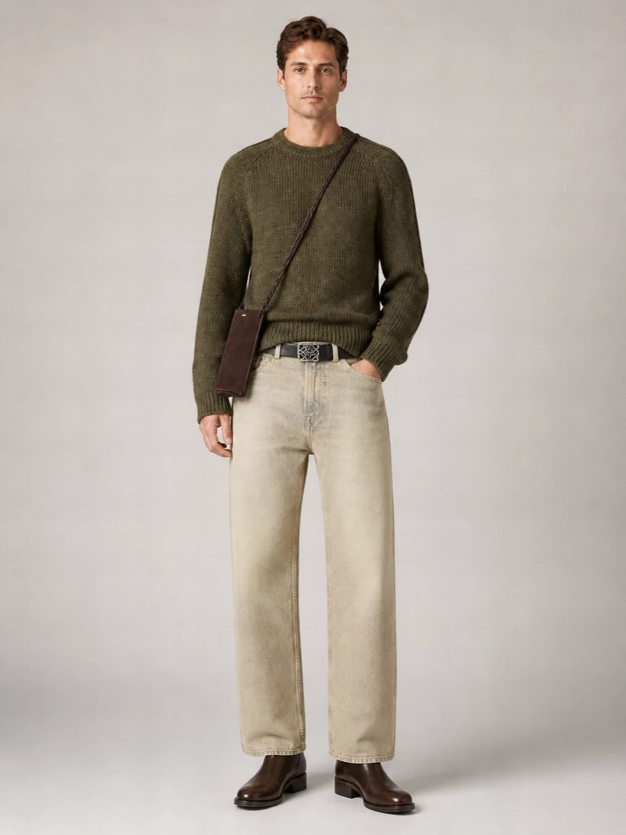 Our Legacy Denim Wide-Leg Jeans