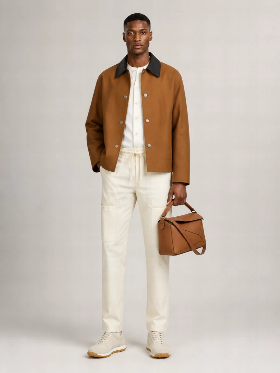 Jil Sander Cotton Trench Coat
