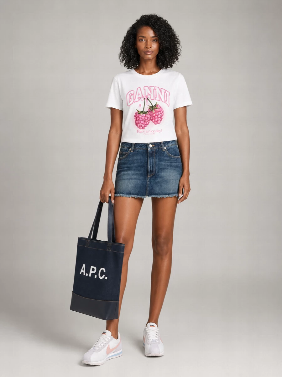 A.p.c. Axelle Denim Tote Bag