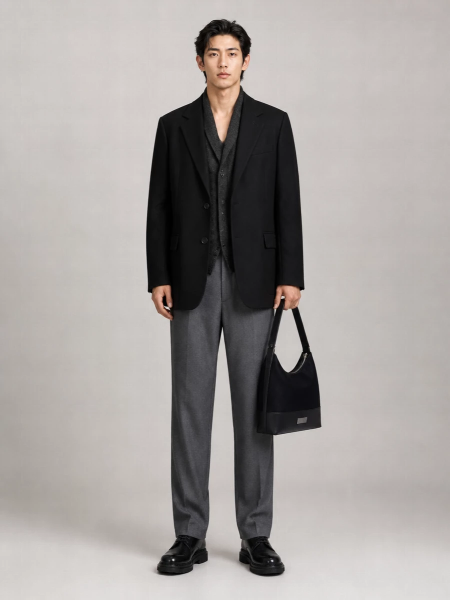 Mm6 Maison Margiela Single Breasted Coat