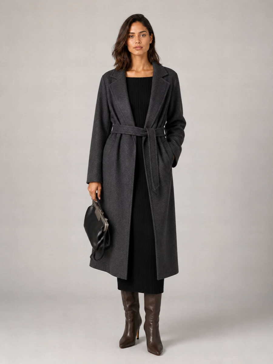 Max Mara Virgin Wool Single-Breasted Coat