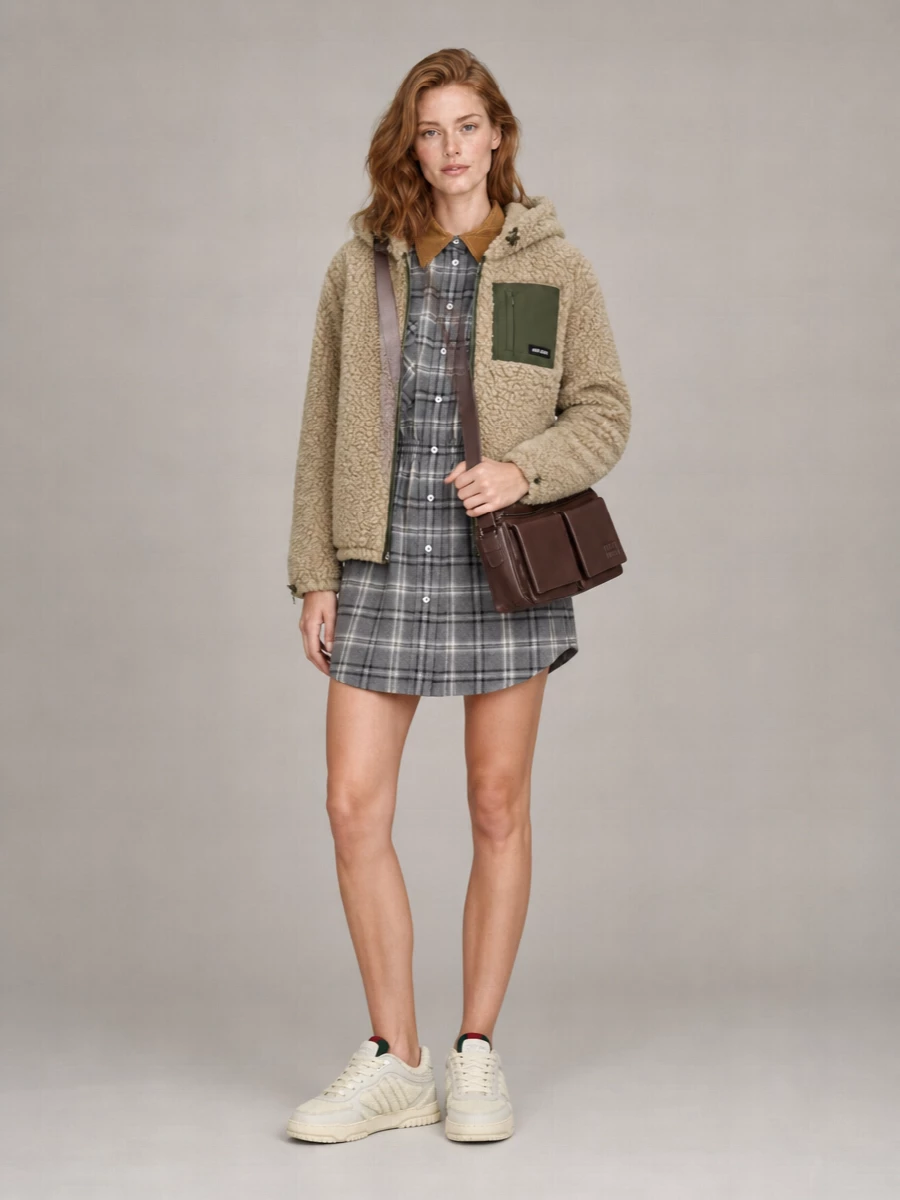 Miu Miu Down Hooded Zip-Up Regular-Fit Jacket