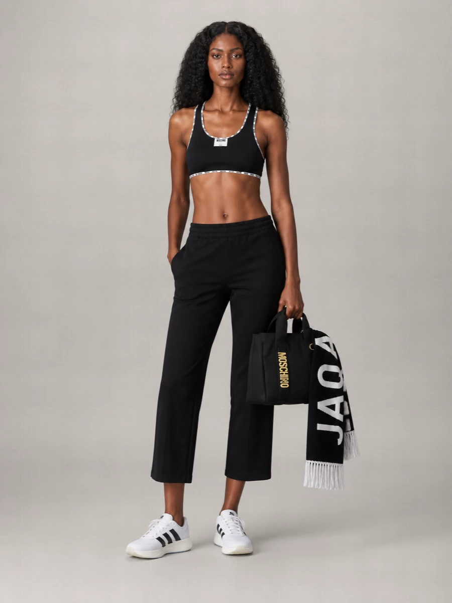 Moschino Stretch Technical Sports Bra