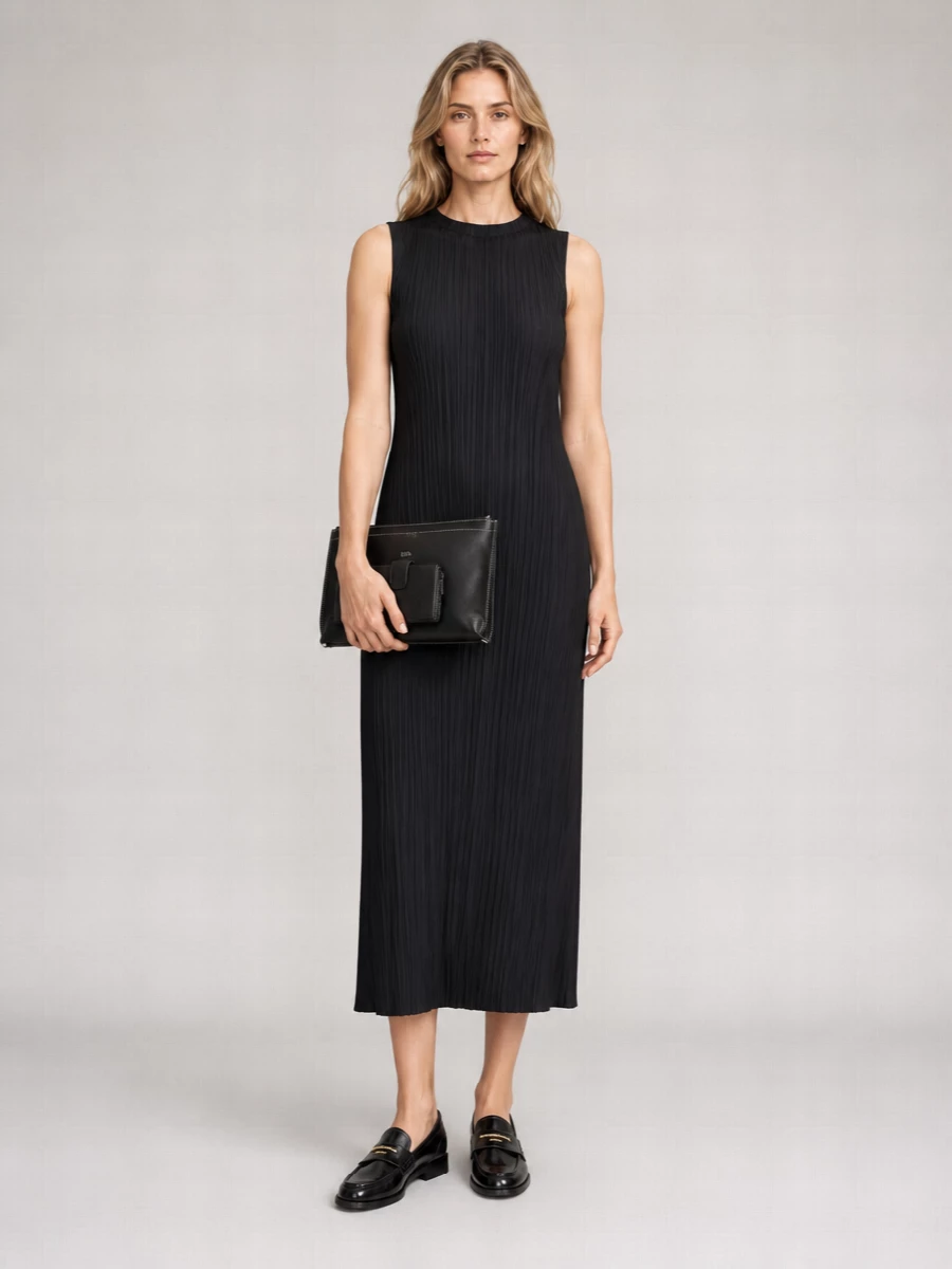 A.p.c. Neige Leather Clutch Bag