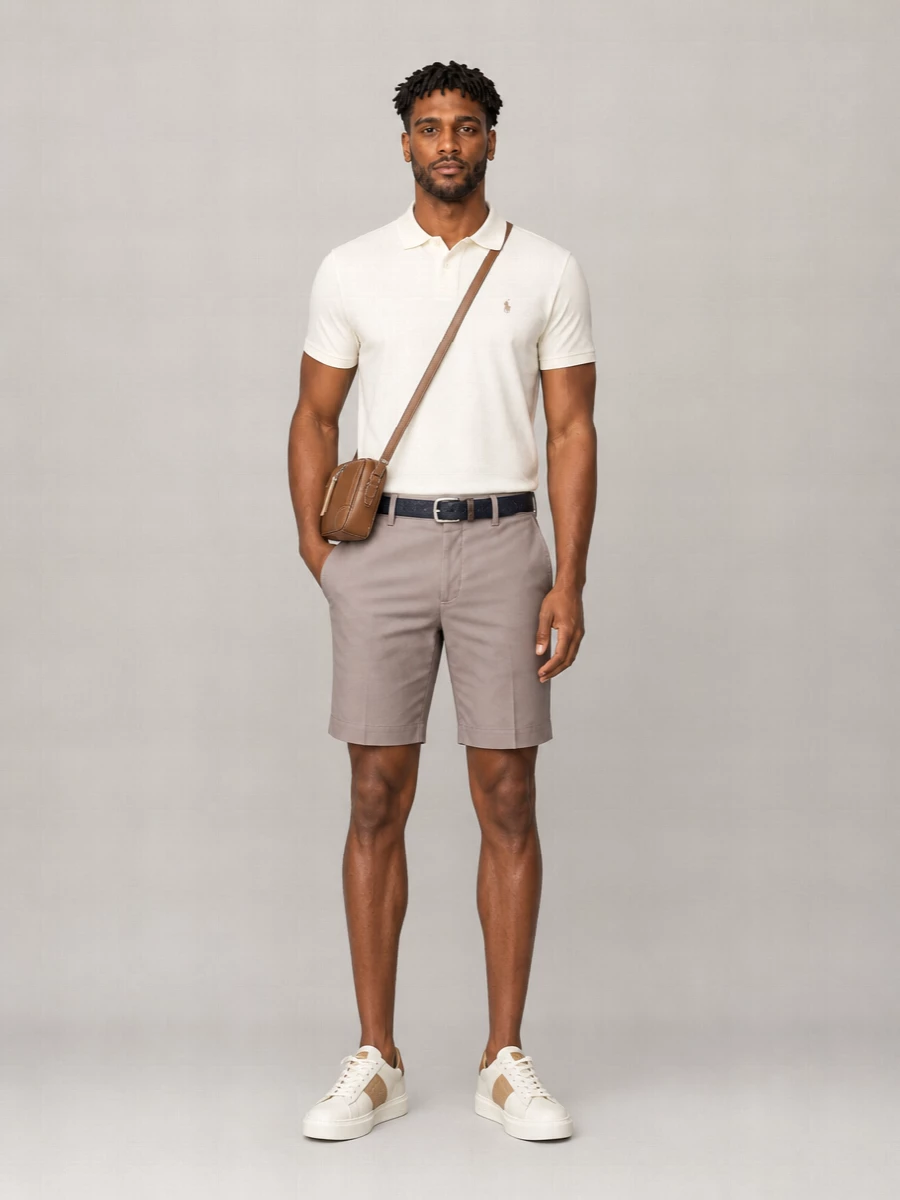 Ralph Lauren Cotton Polo Shirt With Short Sleeves And Collar