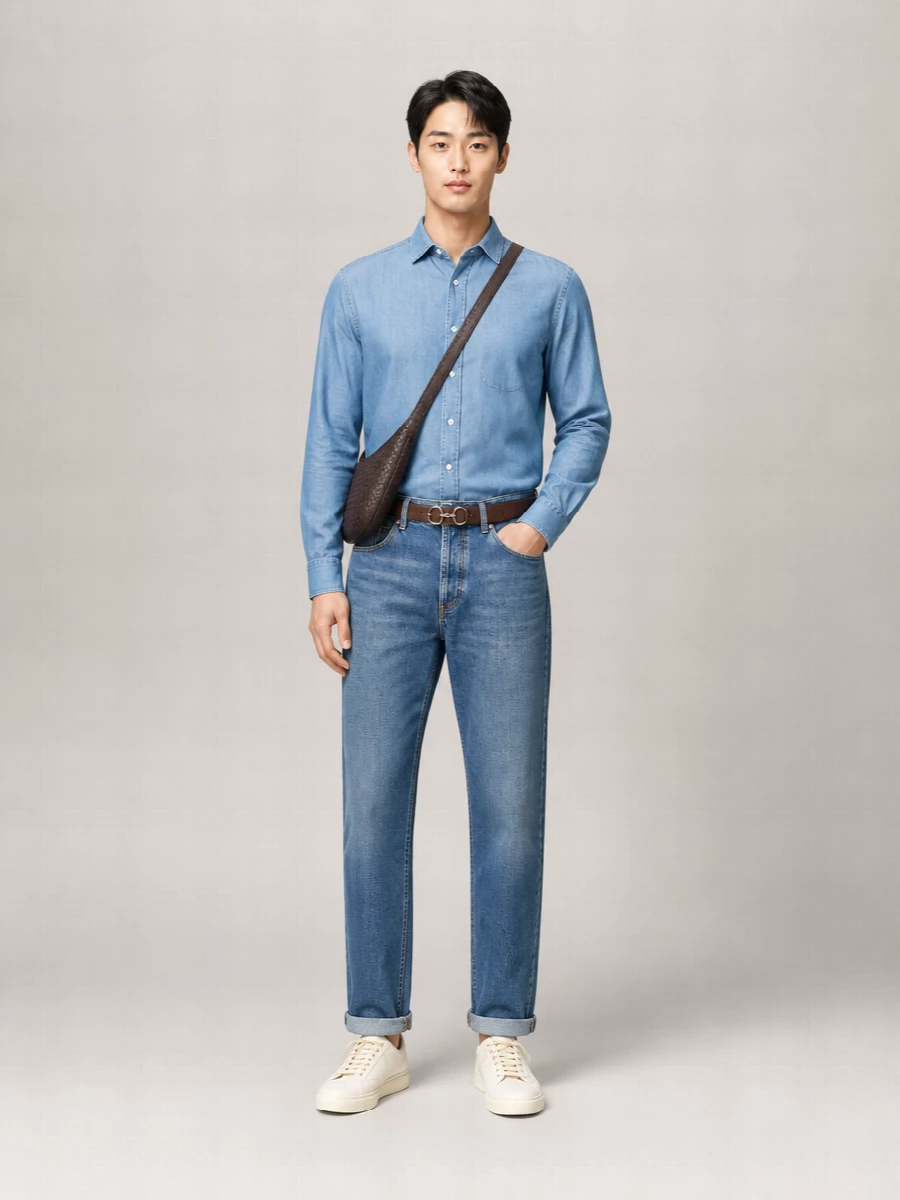 Brunello Cucinelli Denim Straight-Leg Jeans