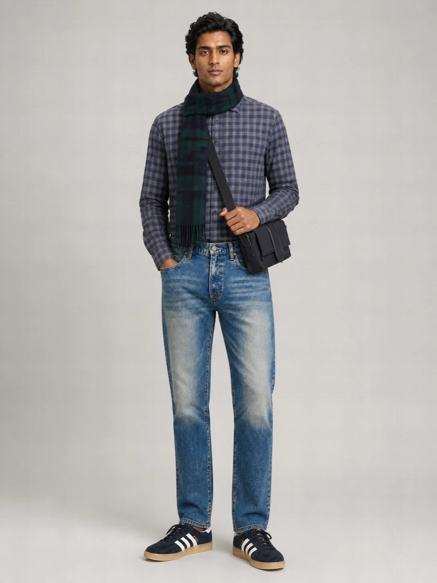 Gimaguas Embroidered Cotton Shirt
