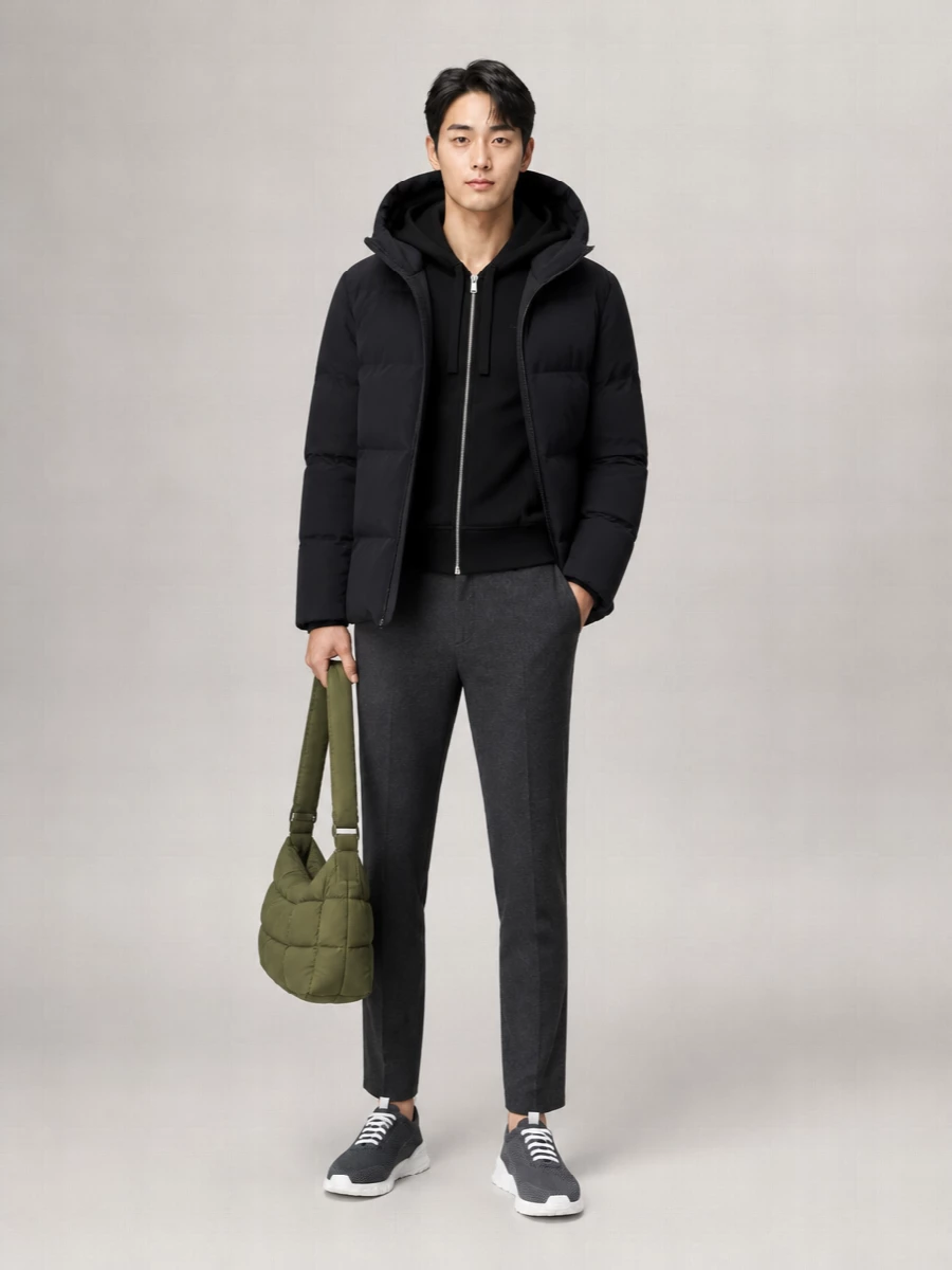 Bottega Veneta Canvas Shoulder Bag