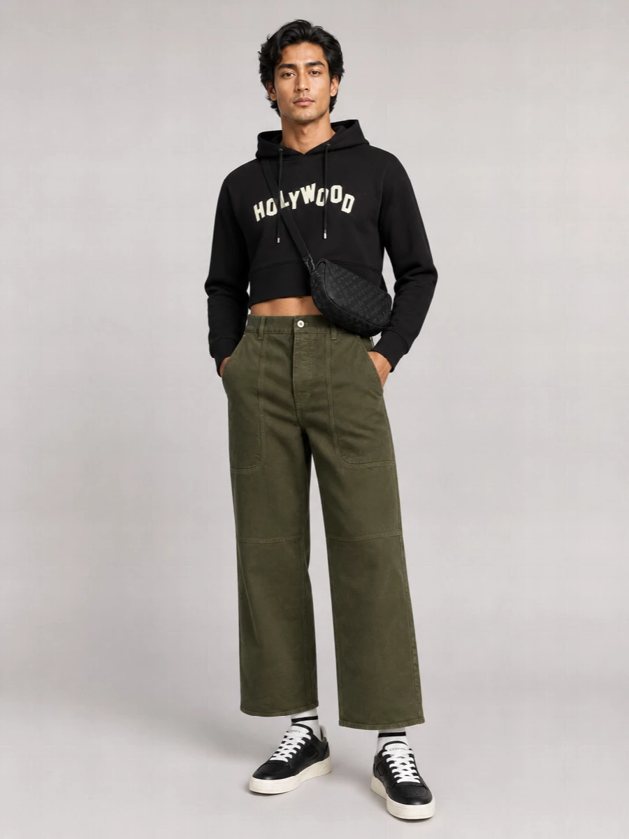Loewe Cotton Printed Hoodie