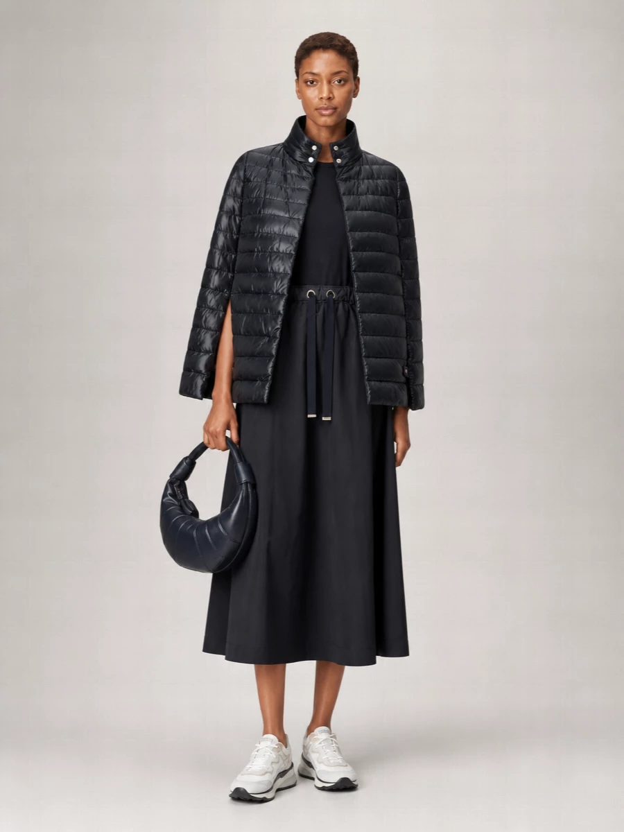 Herno Down Quilted Cape Puffer Jacket