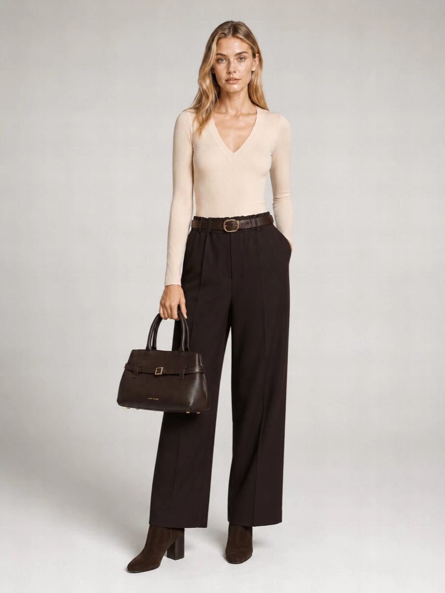 Staud Straight-Leg Trousers