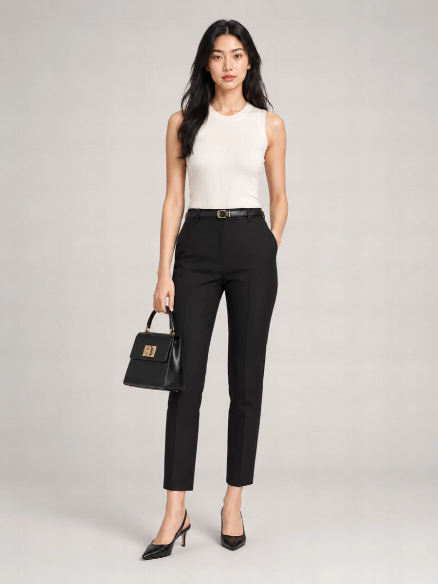 Furla Leather Clutch Bag