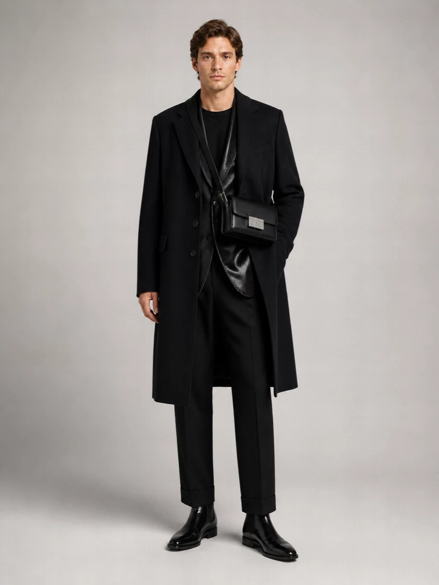 Mm6 Maison Margiela Wool Blend Coat
