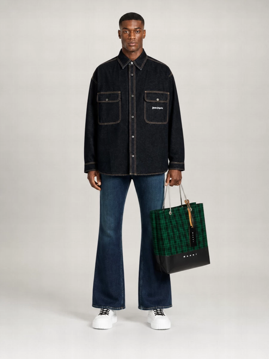 Gucci Denim Low-Rise Flared Jeans