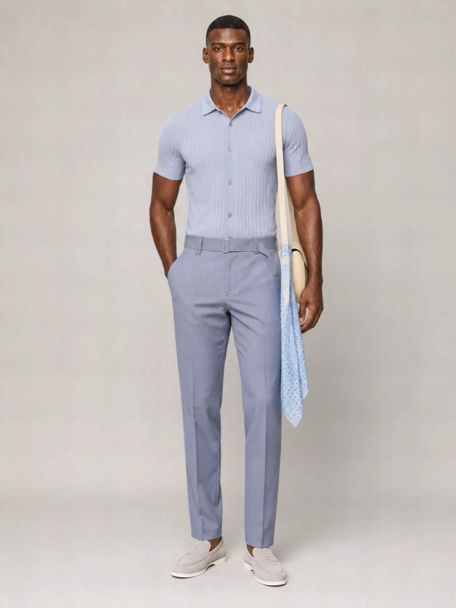 Lardini Short-Sleeve Polo Shirt