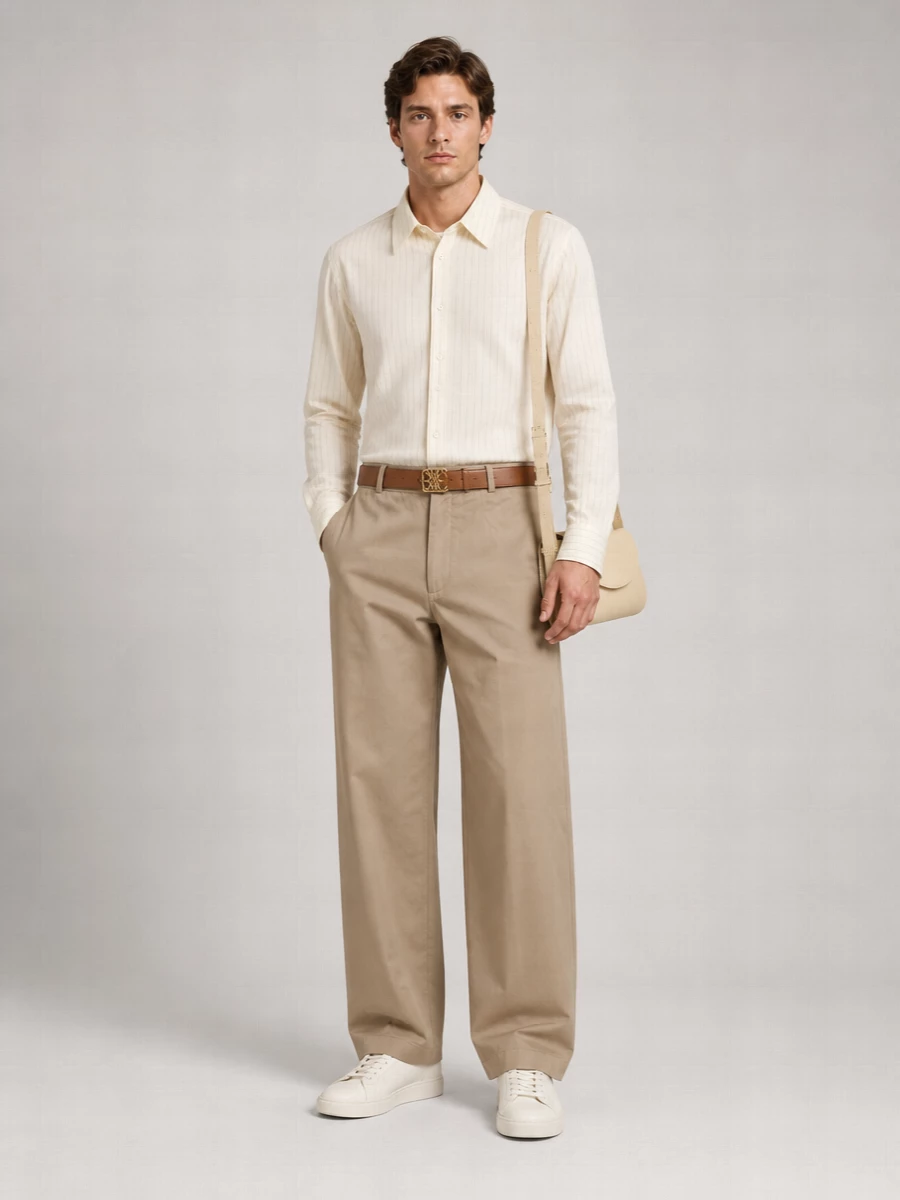 Studio Nicholson Cotton Wide-Leg Trousers