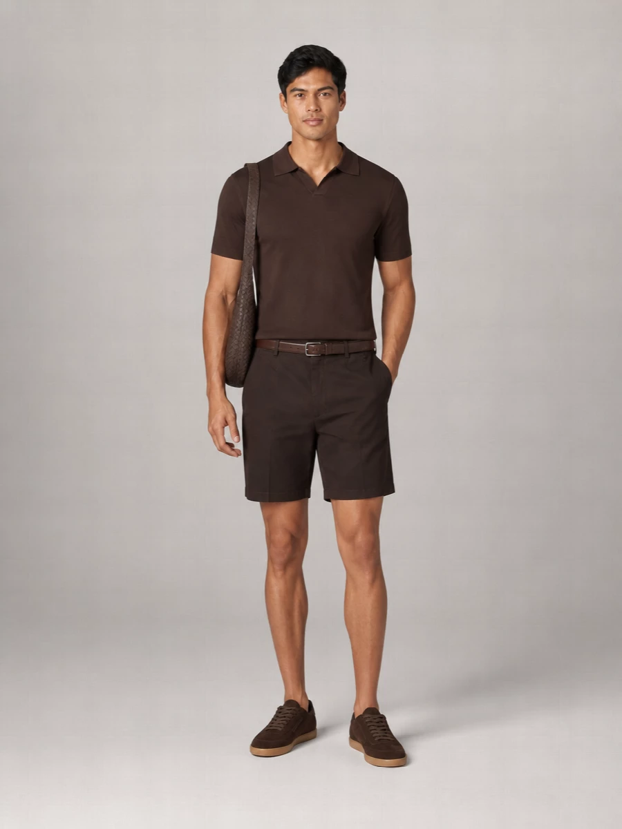 Herno Cotton Short-Sleeve Polo Shirt