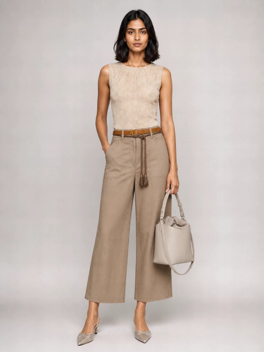 Giorgio Armani Wide-Leg Trousers