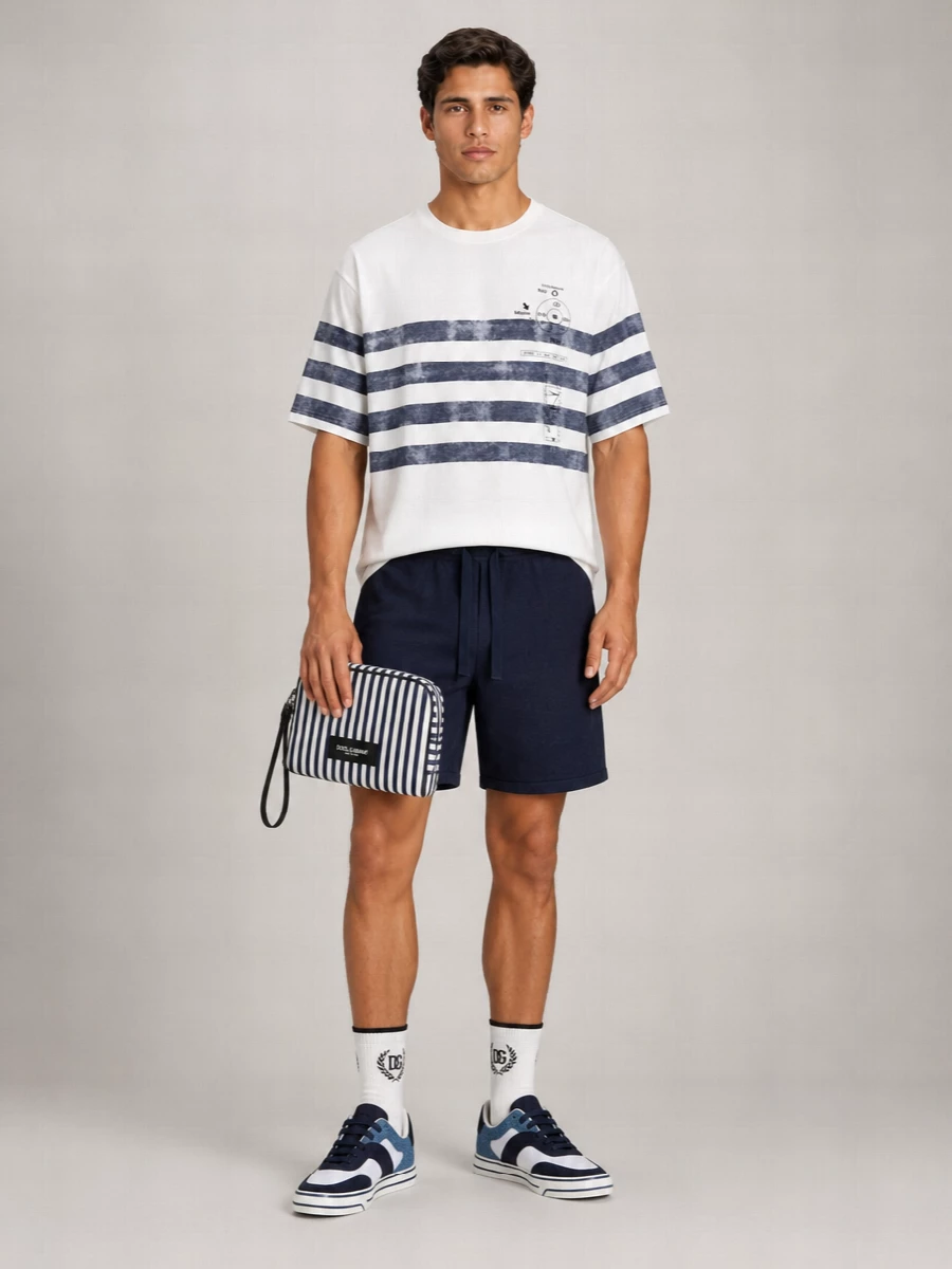 Dolce&Gabbana Cotton Logo Print T-Shirt