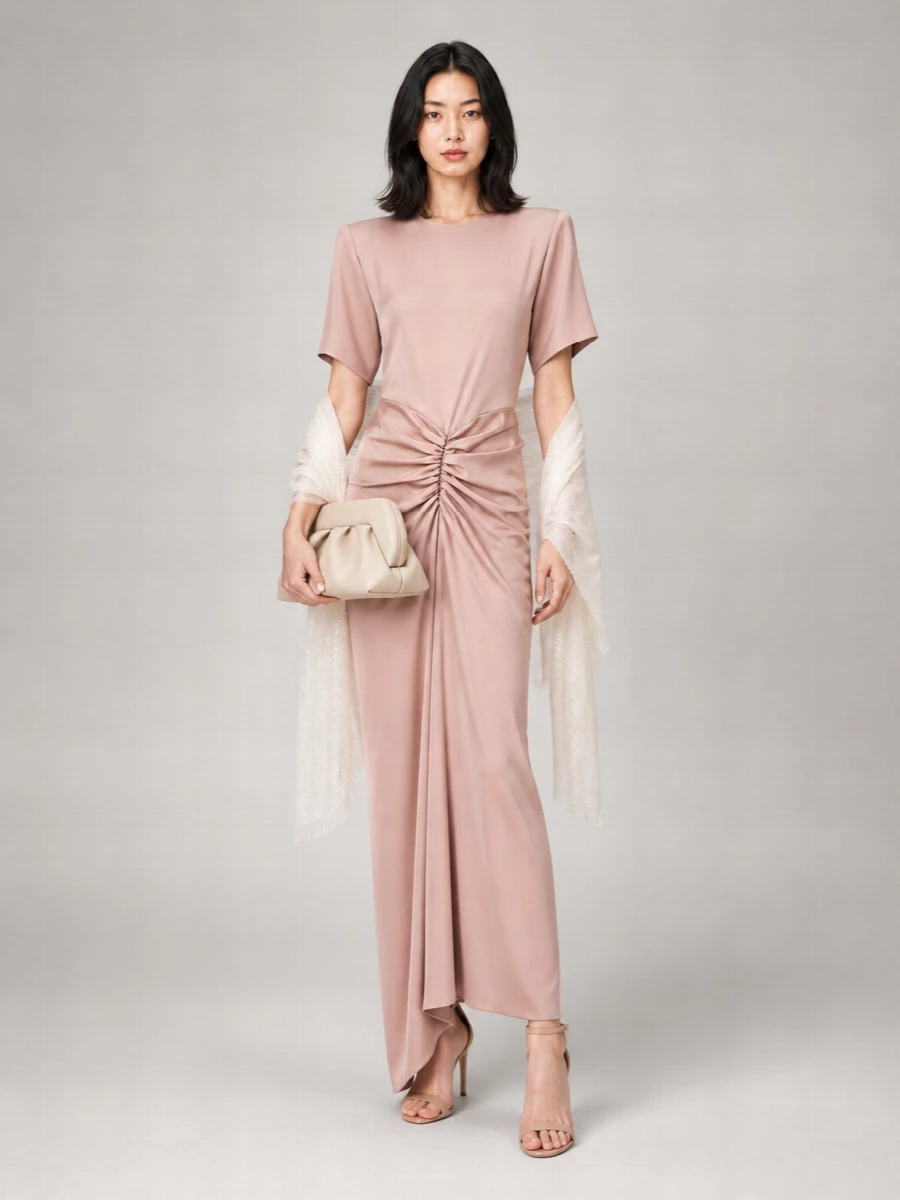 The Andamane Polyester Maxi Dress