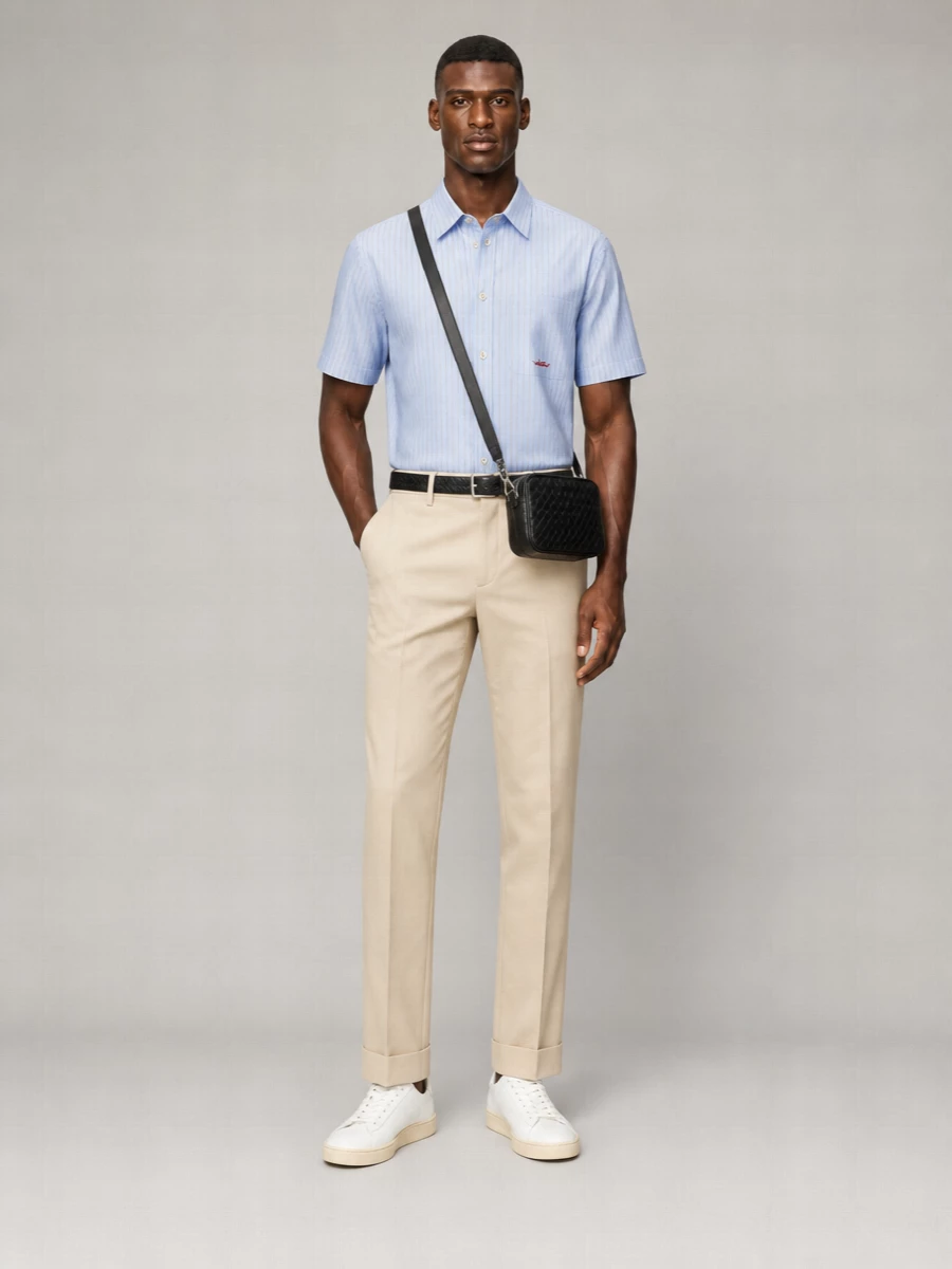 Valentino Garavani Cotton Embroidered Shirt